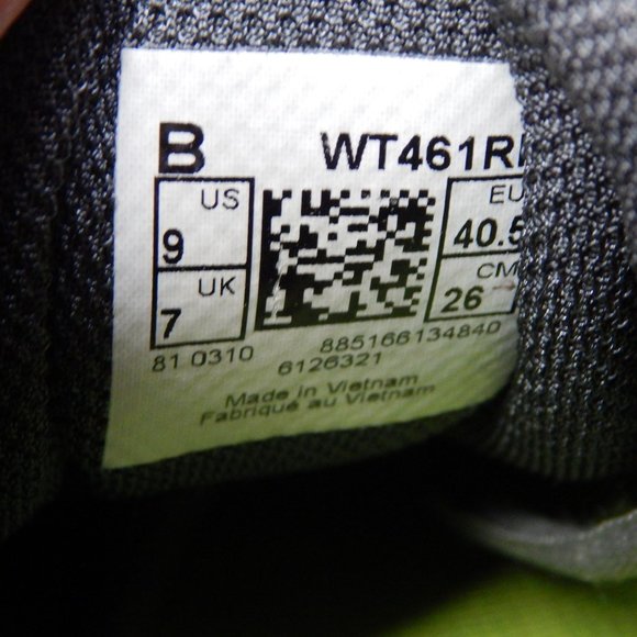 New Balance 461 Raven WT461RP Trail Running Shoes Pink Gray Womens Size 9 B - Picture 9 of 9